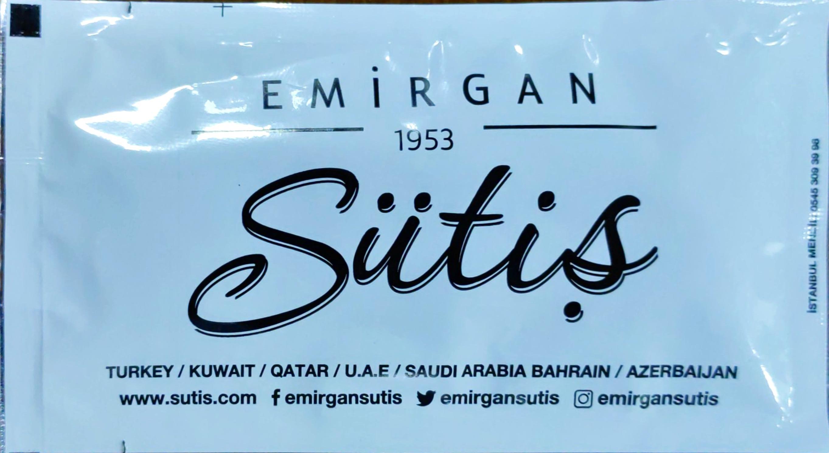 0587 Emirgan Sütiş - Florya